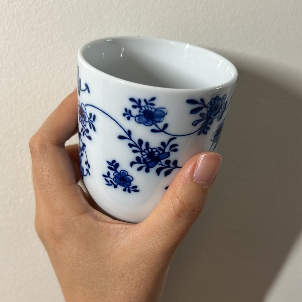 IKEA classic tea sake cup floral